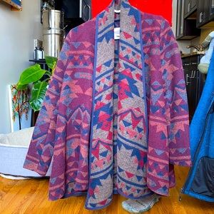 Light jacket, wool like, light weather jacket